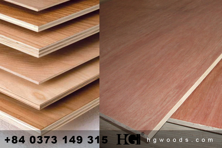 Commercial plywood thickness